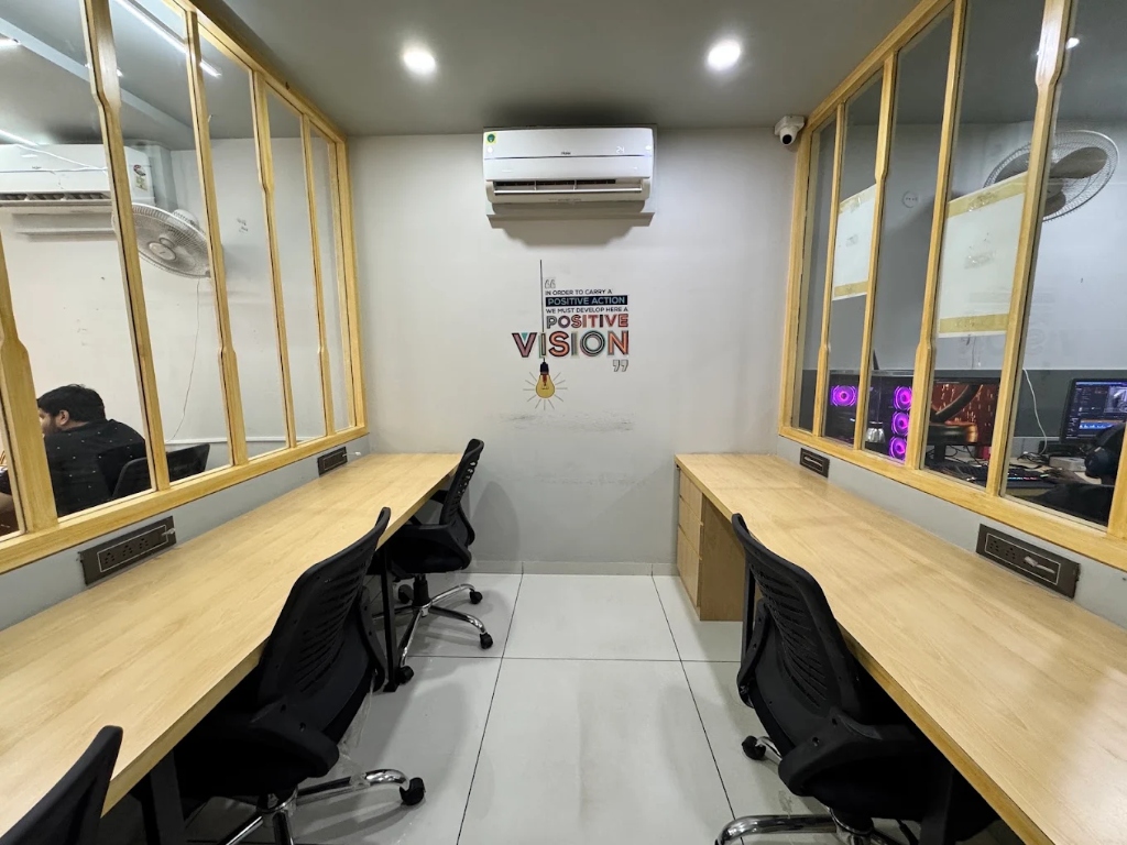 Technova Creatives Office Workspace Rajkot